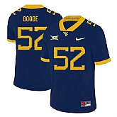 West Virginia Mountaineers 52 Najee Goode Navy College Football Jersey Dzhi,baseball caps,new era cap wholesale,wholesale hats